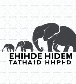 Herde afrikanischer Elefanten